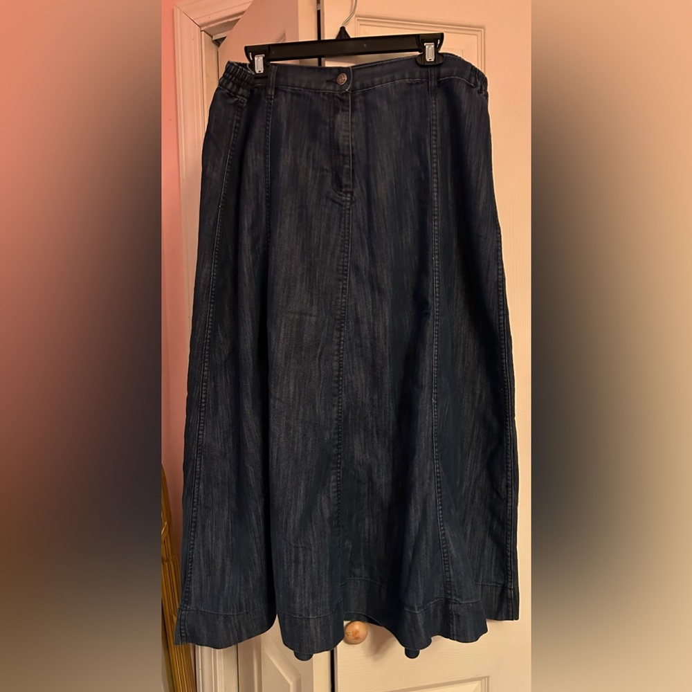 Romans Women’s Maxi denim Skirt
